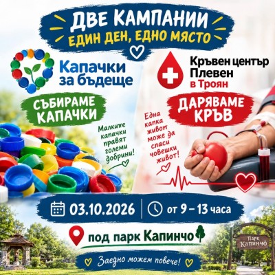 "Капачки за бъдеще" с две…